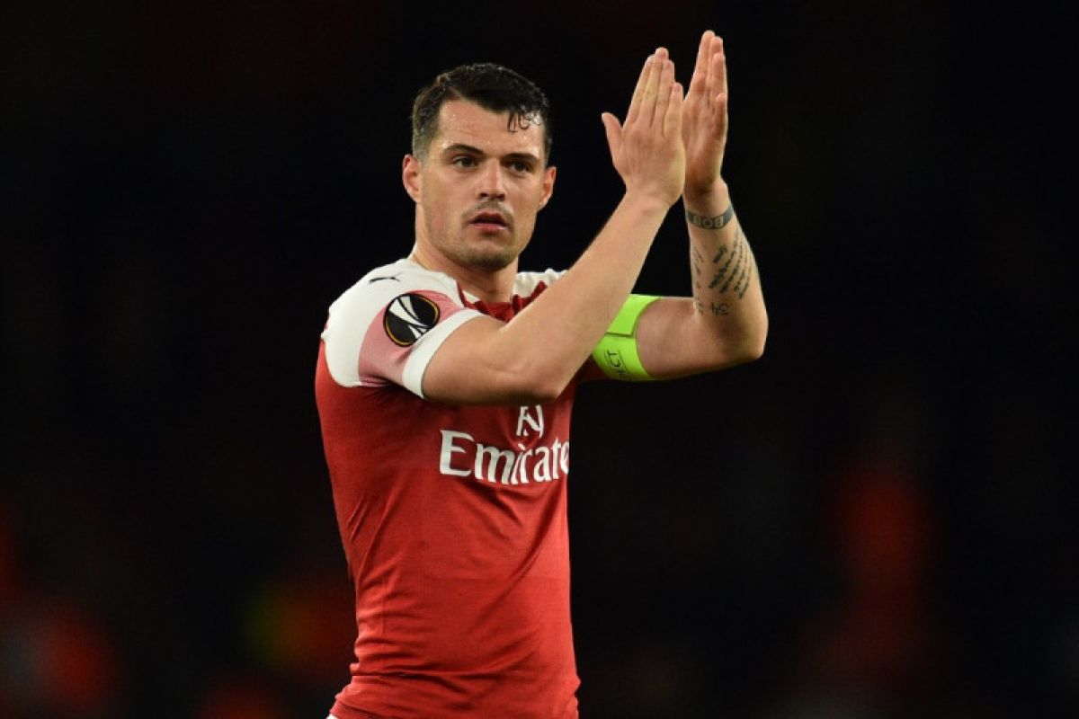 Emery sebut Granit Xhaka terpukul diejek pendukung Arsenal