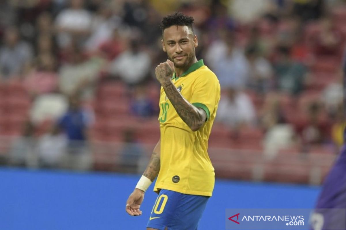 Neymar pimpin Brazil di kualifikasi Piala Dunia 2022