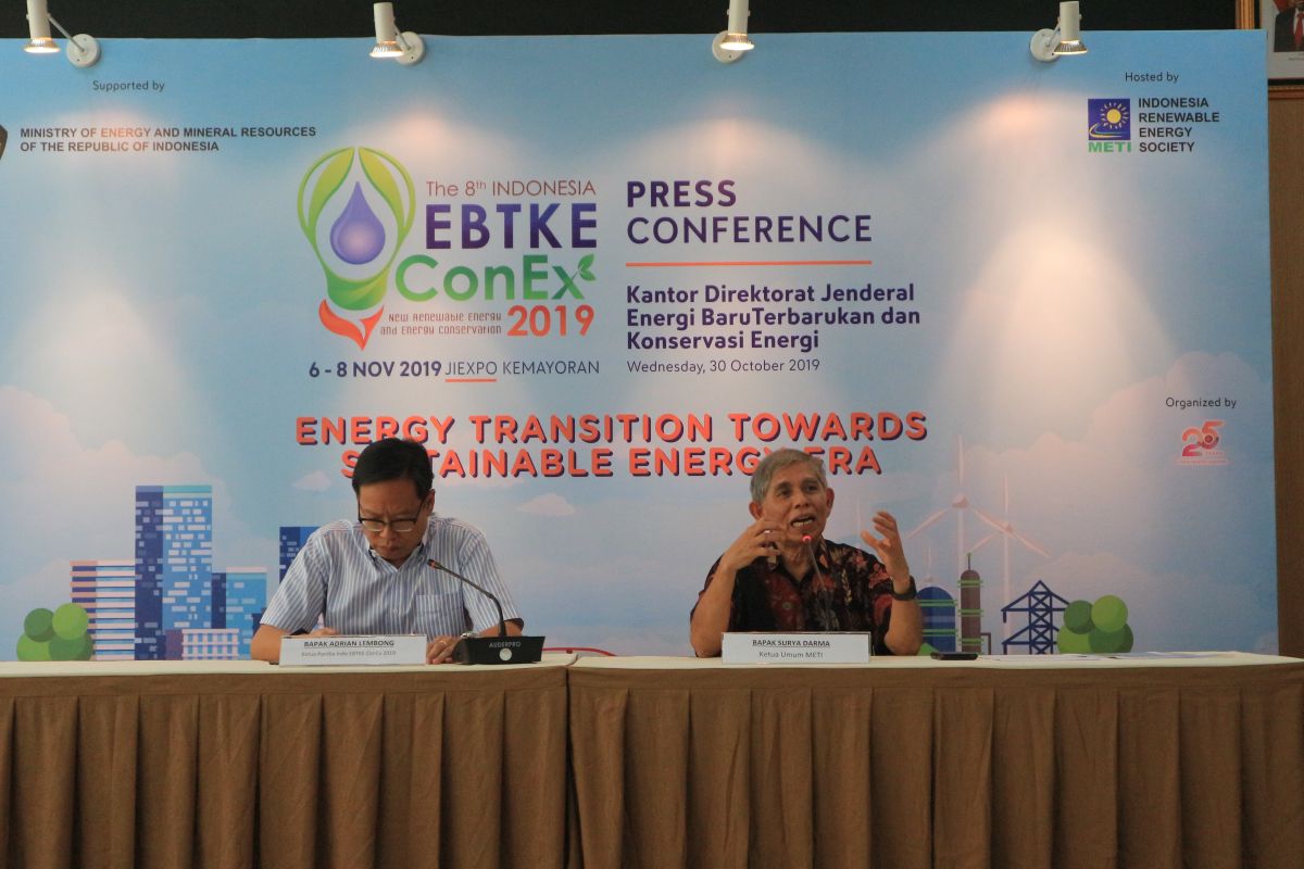 Menteri ESDM : pemanfaatan energi baru terbarukan hanya 8 persen