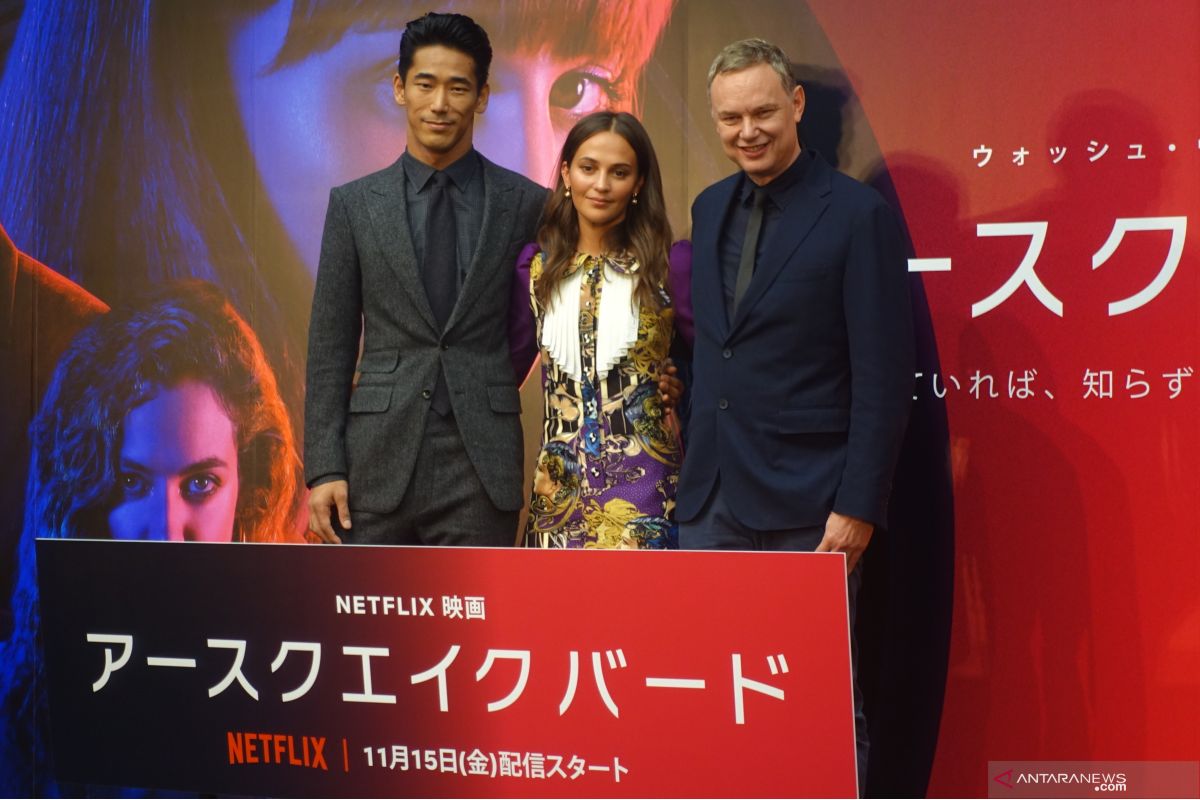 Alicia Vikander selami budaya Jepang untuk film "Earthquake Bird"