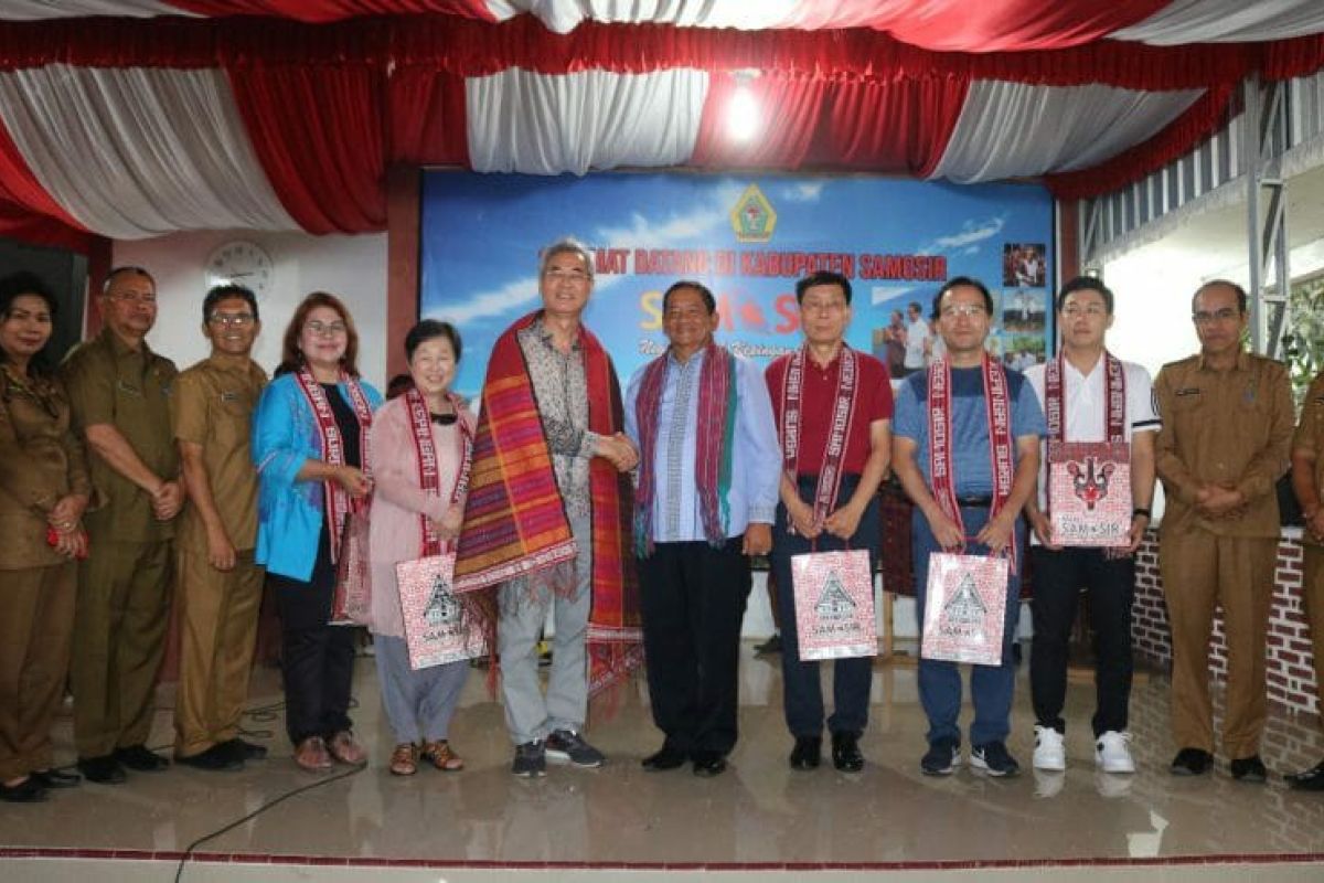 Rombongan Tourism Promotion Organization ke Samosir