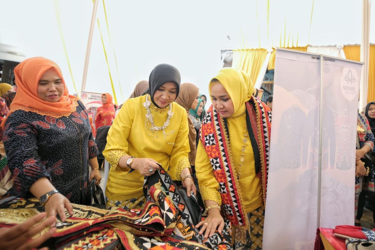Batik Sembagi sebagai batik khas Lampung