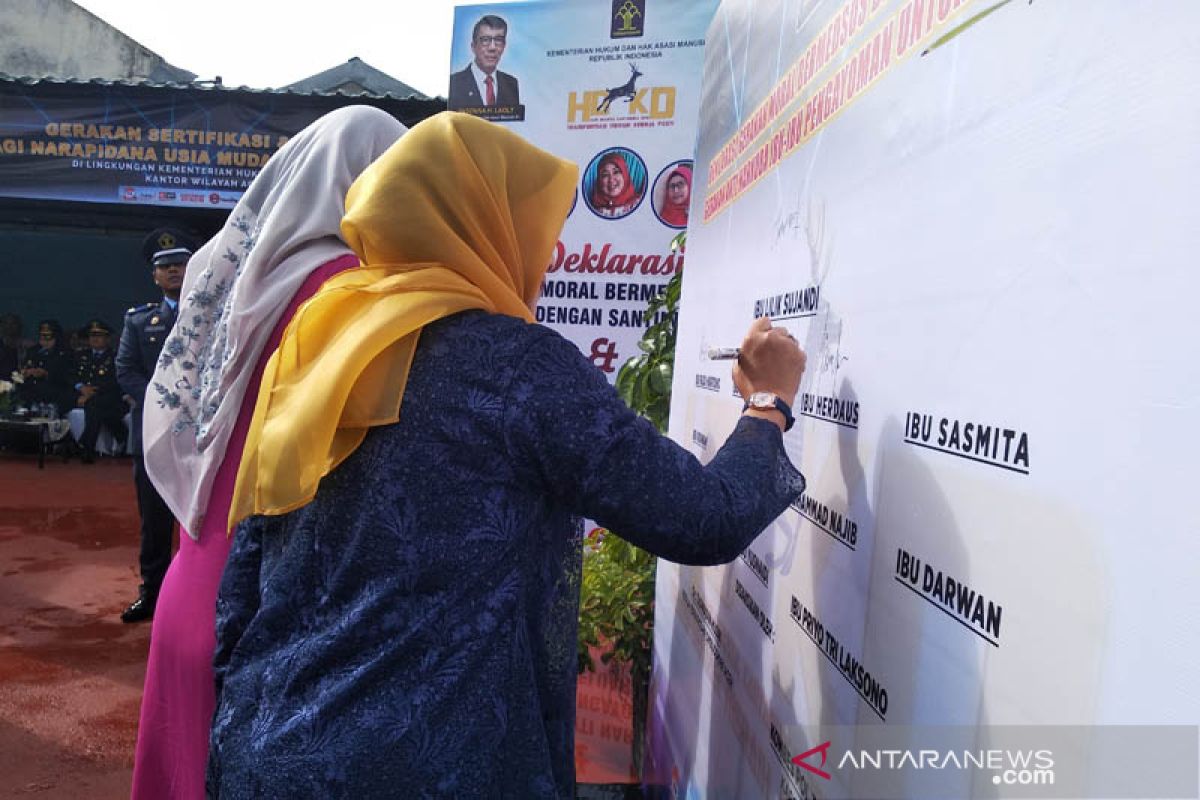 Kemenkumham Aceh musnahkan barang sitaan dari penjara