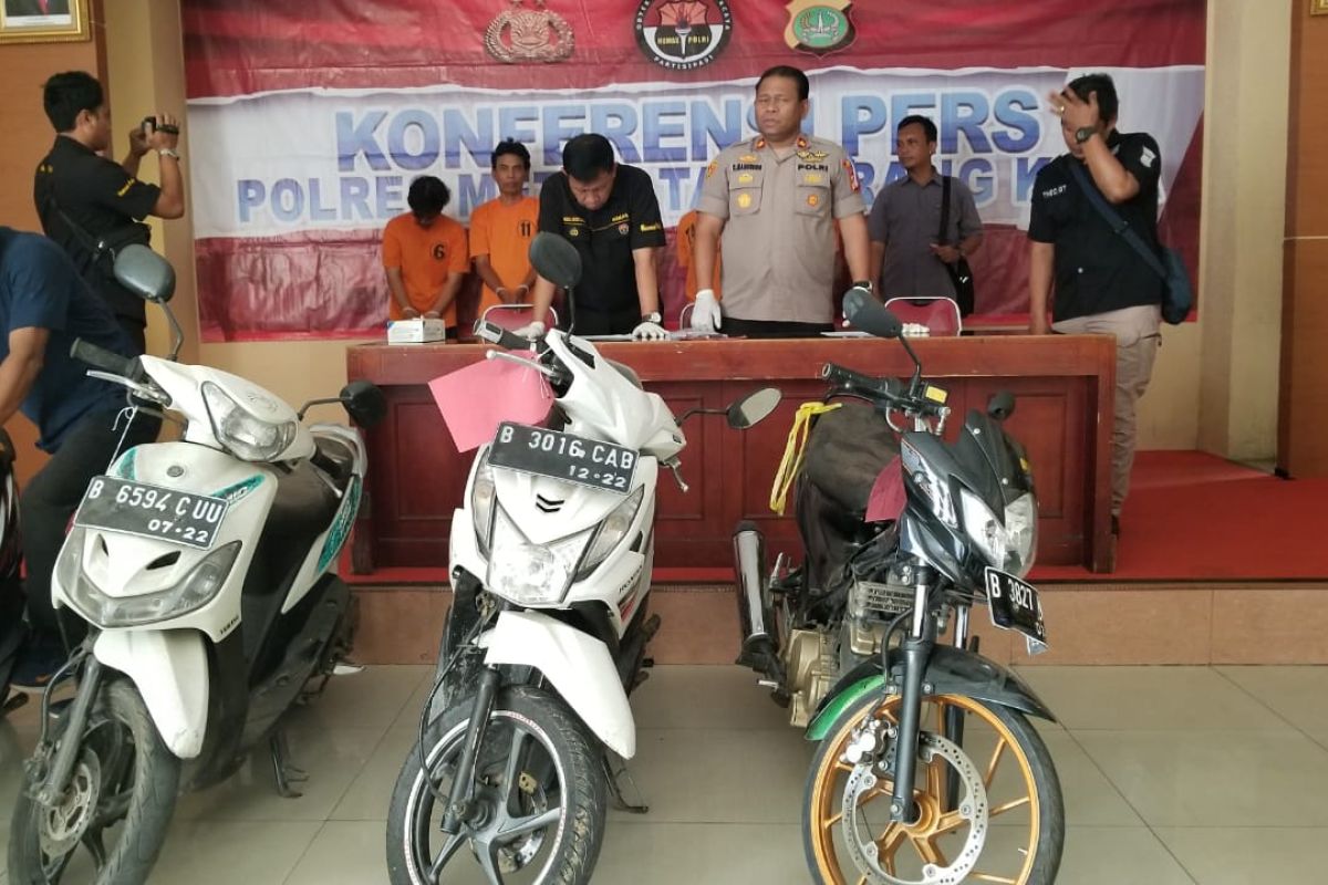 Enam pelaku curanmor ditangkap polisi, 22 motor disita