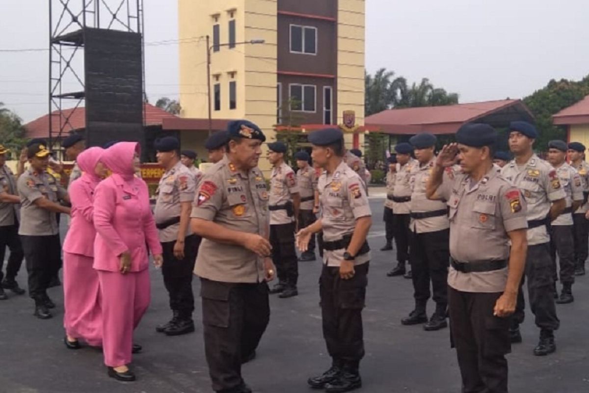 Kapolda Sumsel sambut 200  Brimob BKO amankan Jakarta