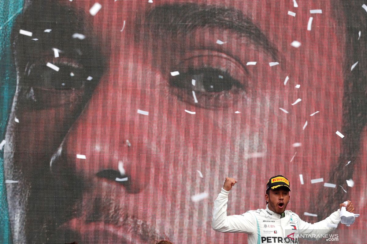 Hamilton siap rayakan gelar juara dunia keenam di Texas