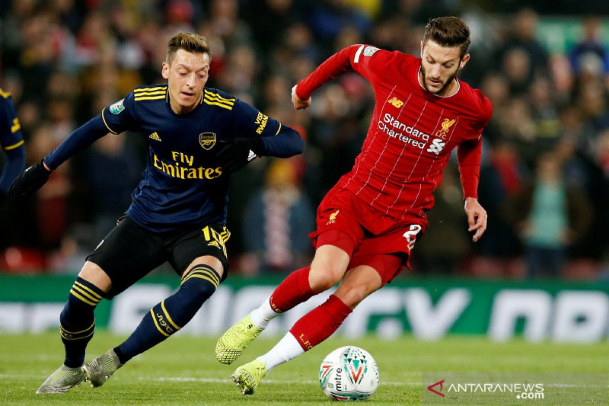 Carabao Cup, Liverpool tundukkan Arsenal lewat drama 10 gol