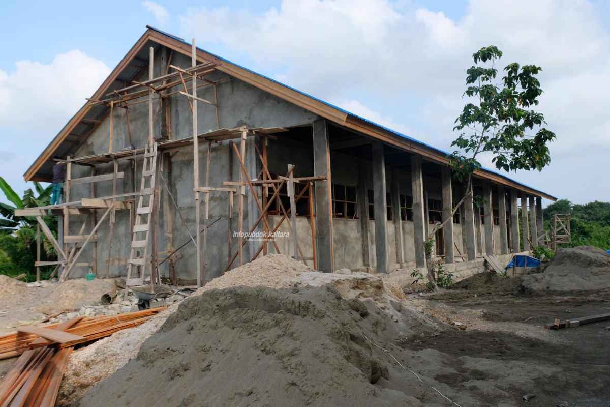 Pembangunan SMK 2 Tanjung Selor Ditarget Rampung