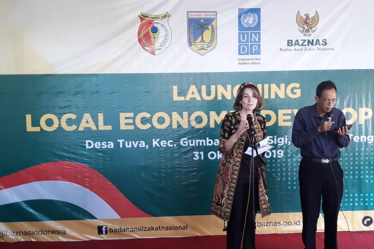 UNDP-BAZNAS bantu bangun ketahanan ekonomi korban bencana Sigi