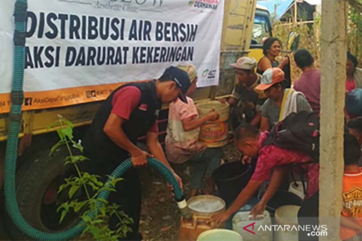 Kemarau panjang, ACT Bali distribusikan air bersih di Karangasem, Bangli, dan Buleleng