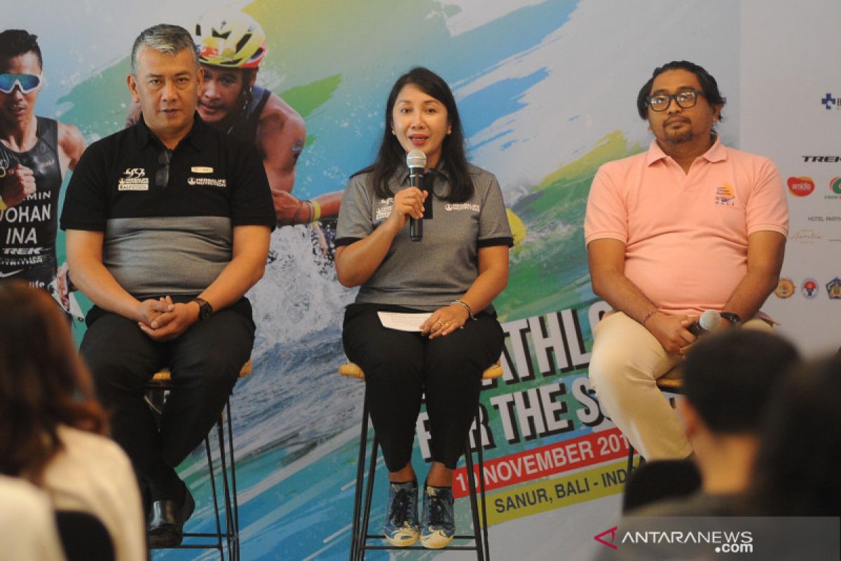 2.250 peserta turun di Herbalife Bali International Triathlon 2019