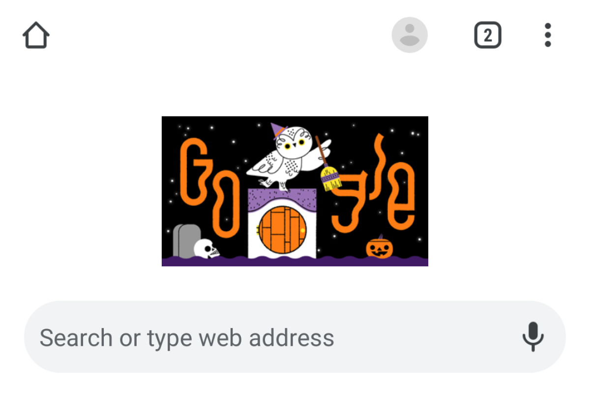 Google buat Doodle interaktif untuk Halloween