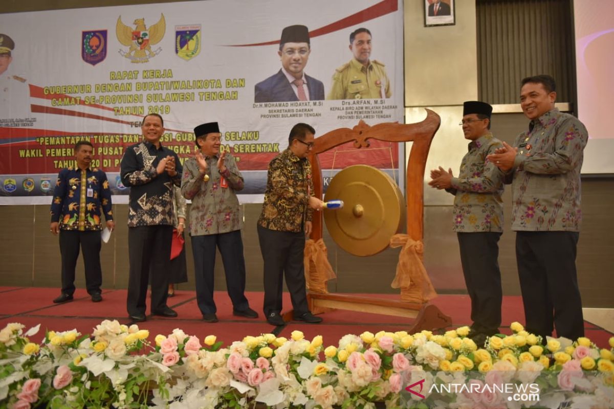 Gubernur: Pemilihan camat di Sulteng mesti berdasarkan rekam jejak