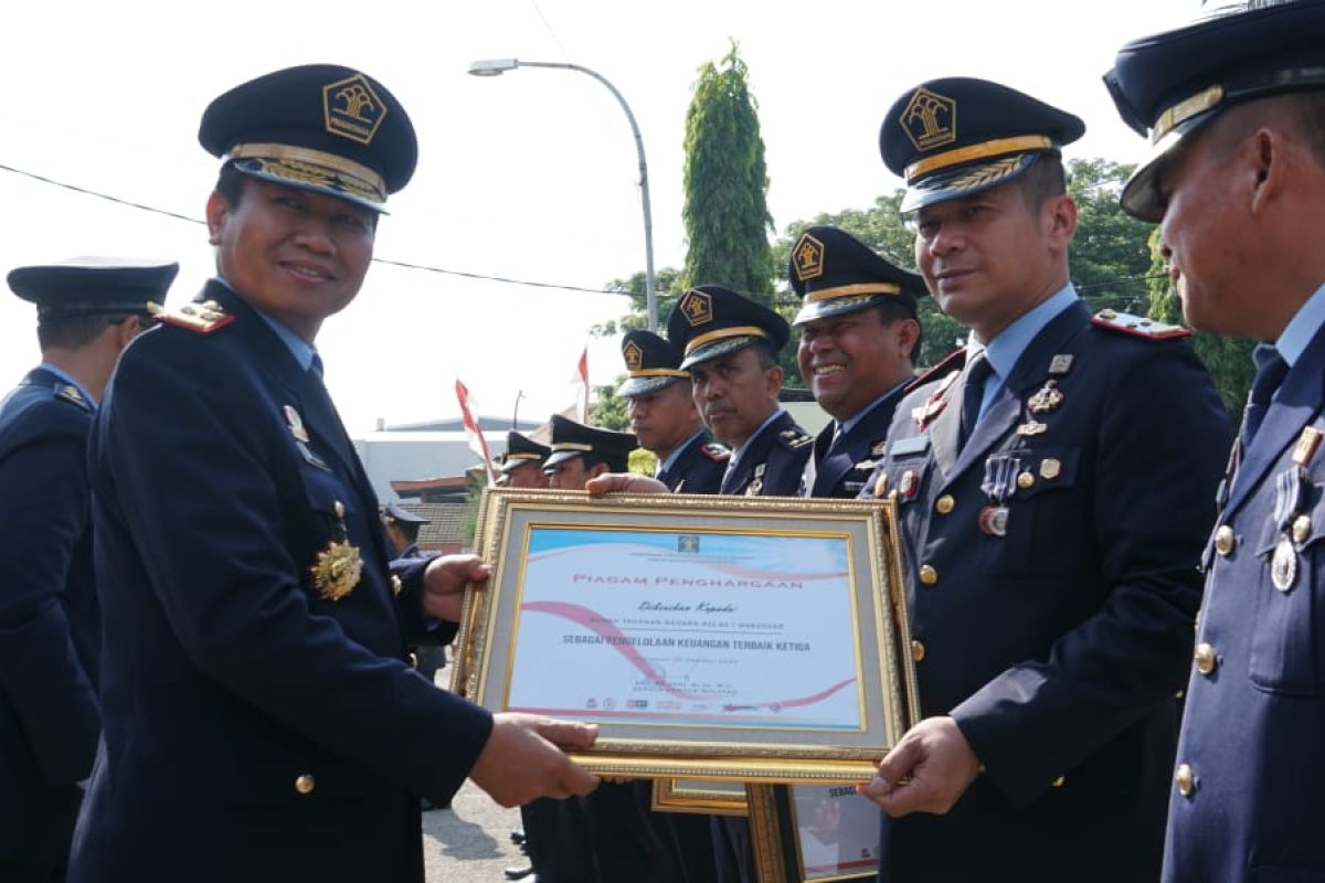 Rutan Makassar sabet tiga penghargaan pada Hari Dharma Karyadhika