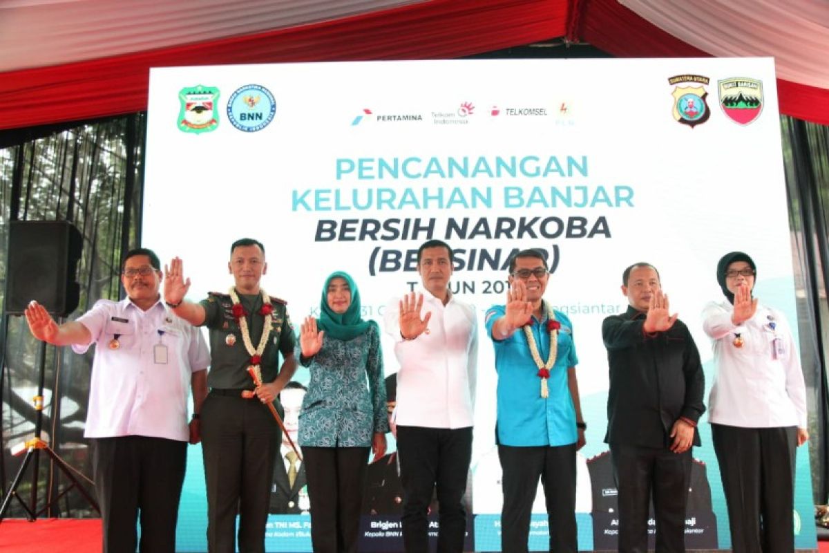 Banjar kelurahan bersih narkoba di Pematangsiantar