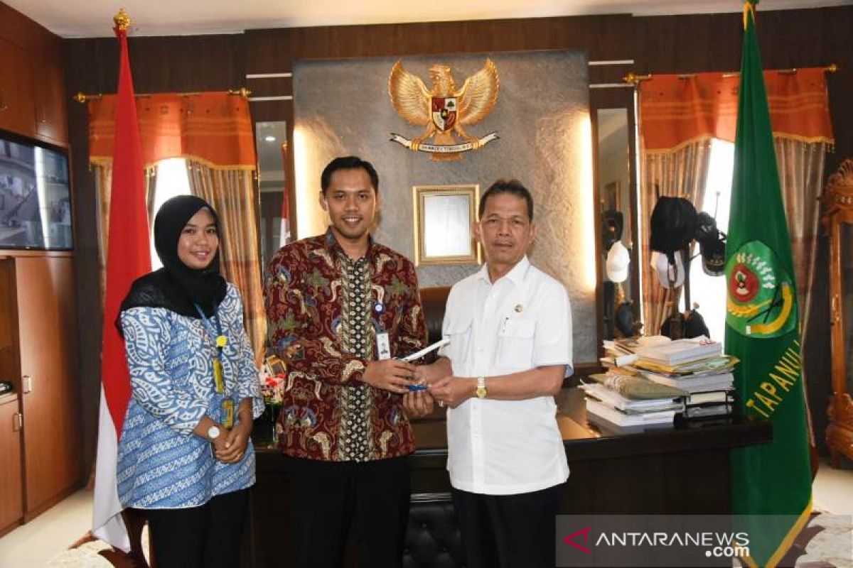 Manajemen Garuda Indonesia bertemu Bupati Tapanuli Selatan