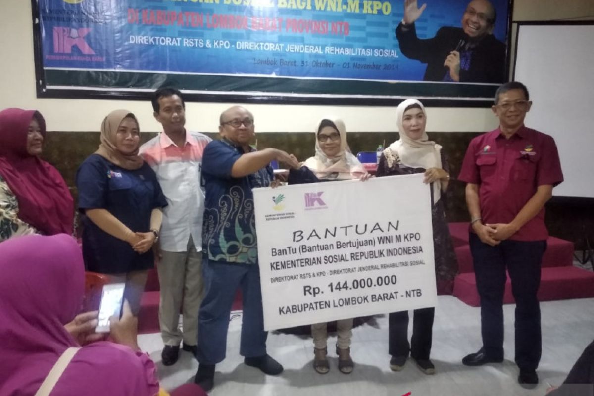 Kemensos berikan bimbingan dan bantuan untuk 490 WNI MKPO