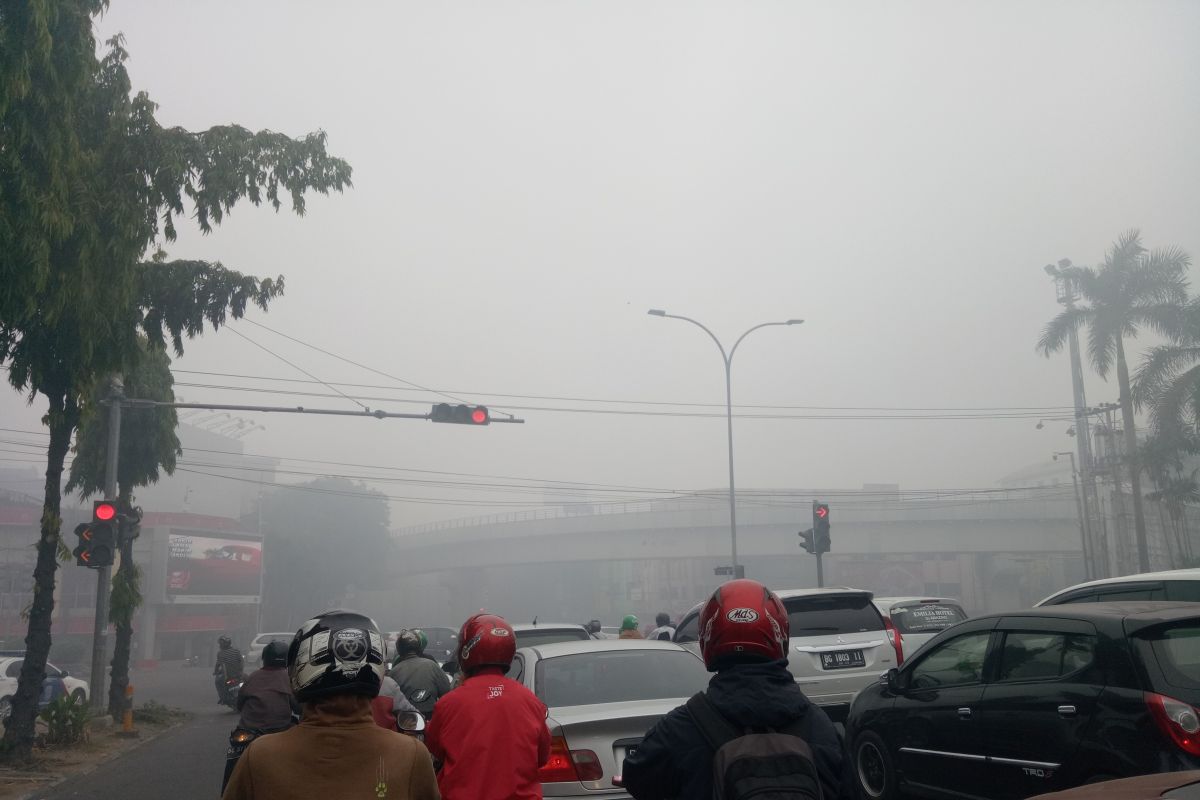 BMKG: Warga kota Palembang  agar tetap waspada asap pascahujan