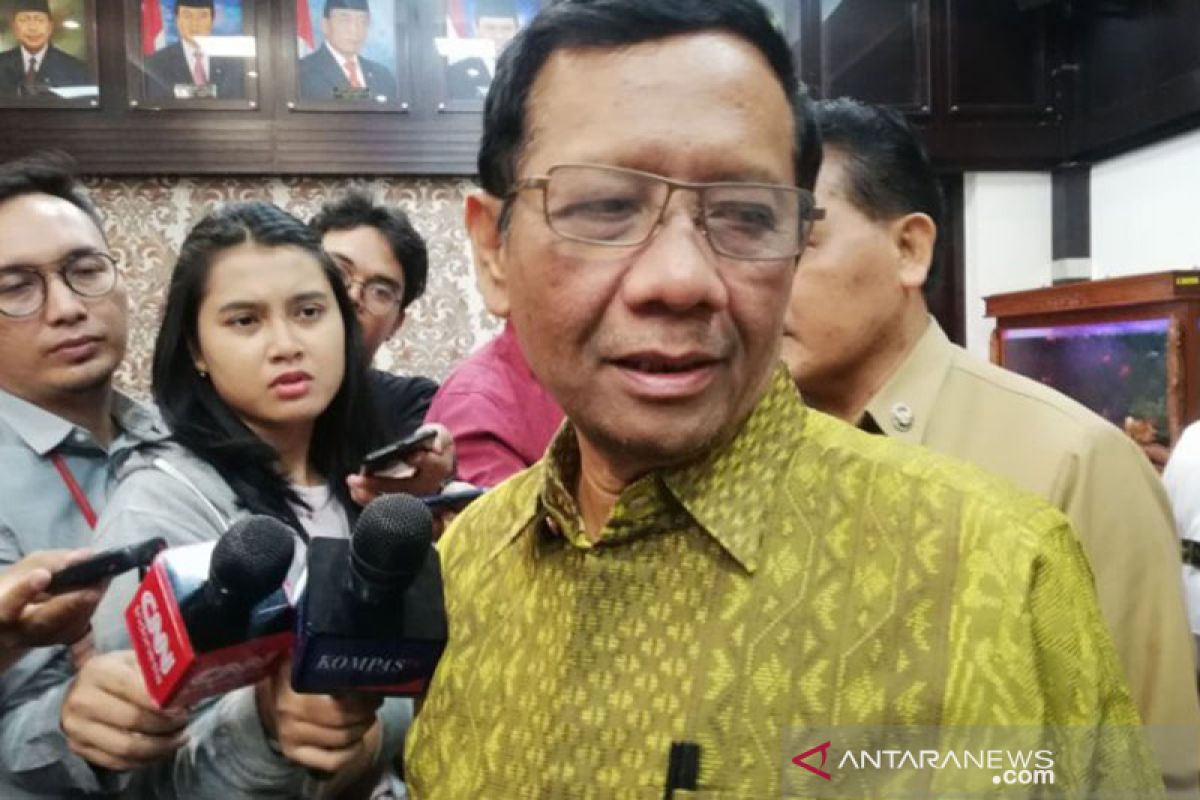 Mahfud: Veto bagi Menko itu istilah politis bukan hukum