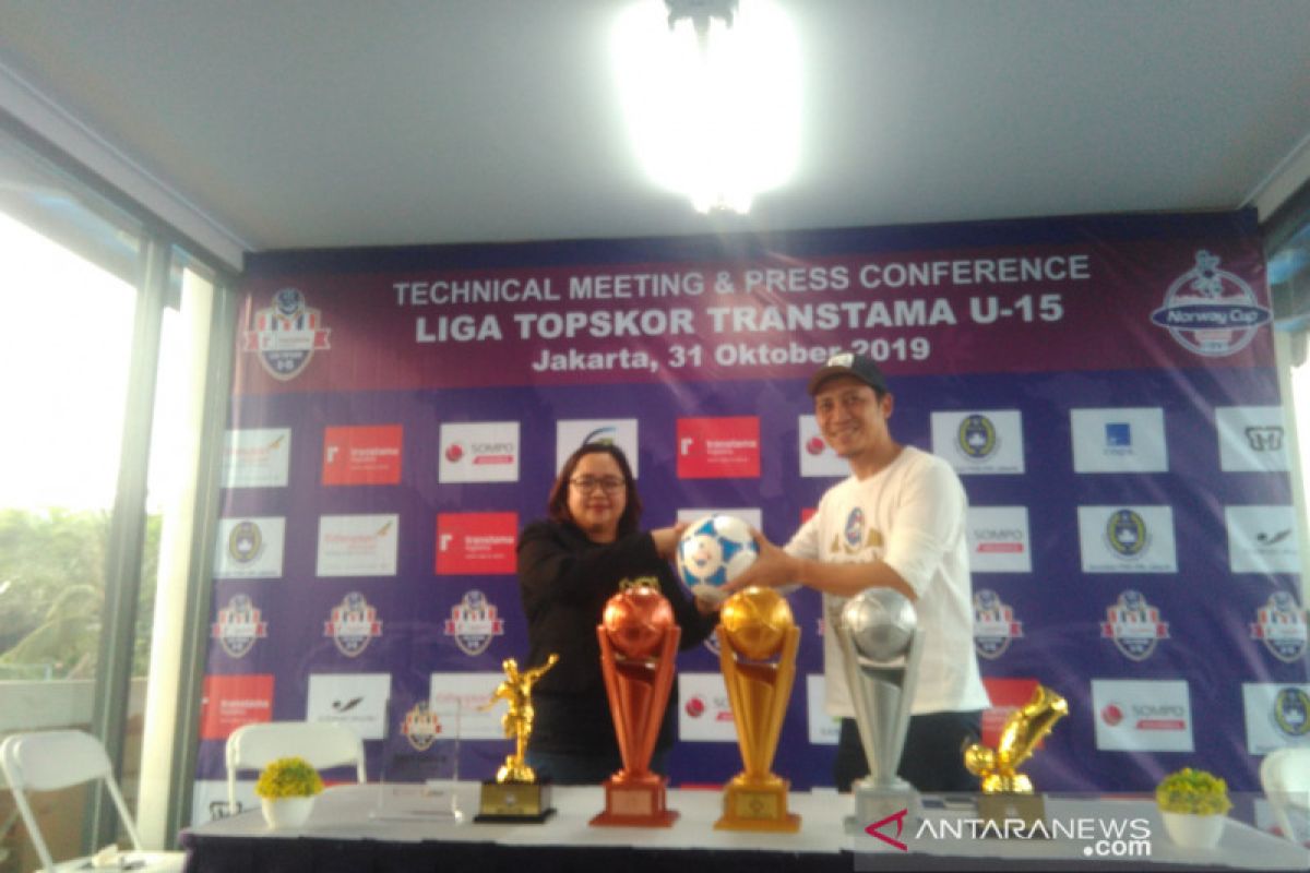 Liga Topskor Transtama U-15 2019/2020 akan diikuti 24 tim