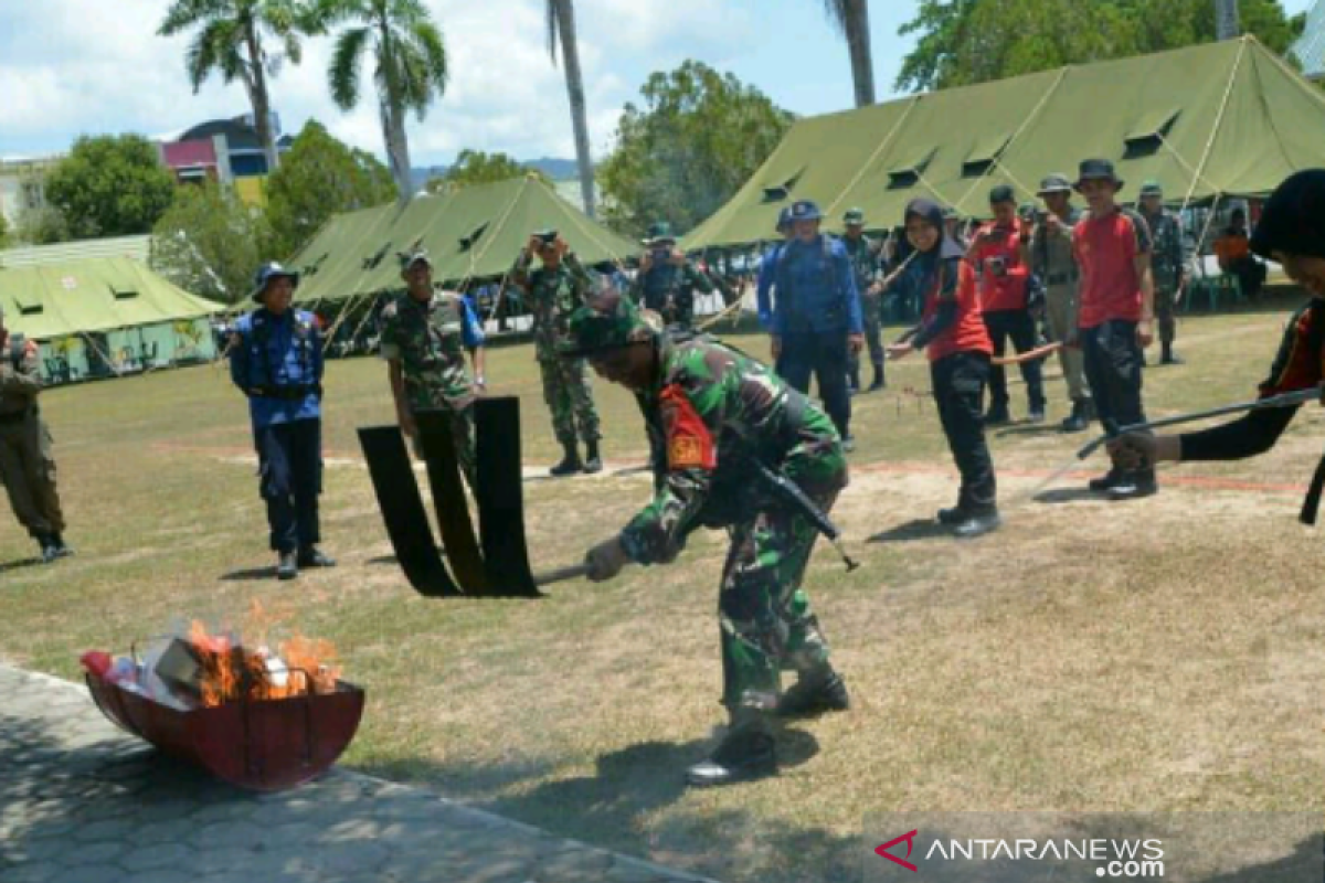 Dandim Kendari: Babinsa mempunyai peran penanganan Karhutla