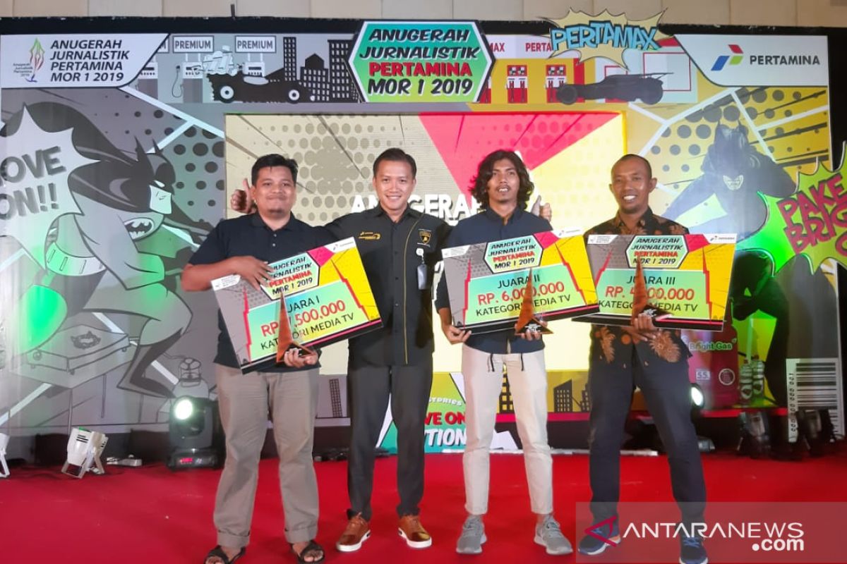 Dua Pewarta Antara Sumbar Raih Juara Anugerah Jurnalistik Pertamina MOR I