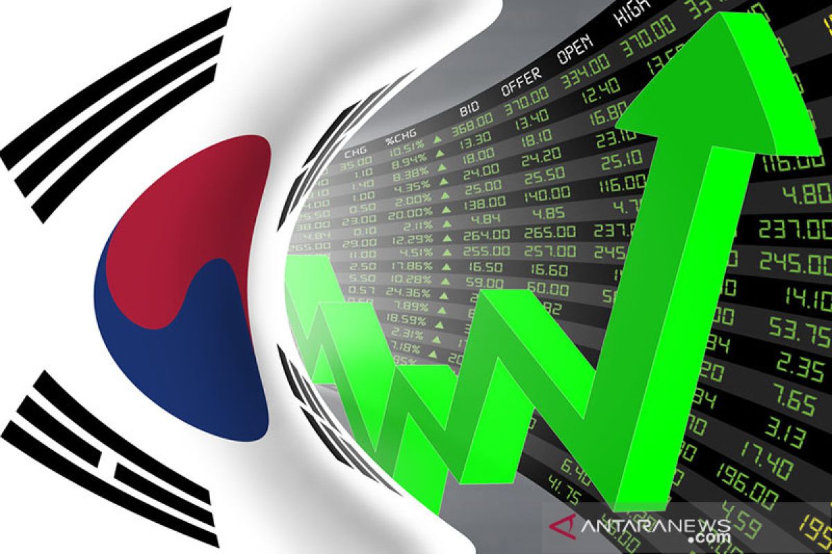 Saham Korea berakhir naik dengan indeks KOSPI bertambah 0,44 persen