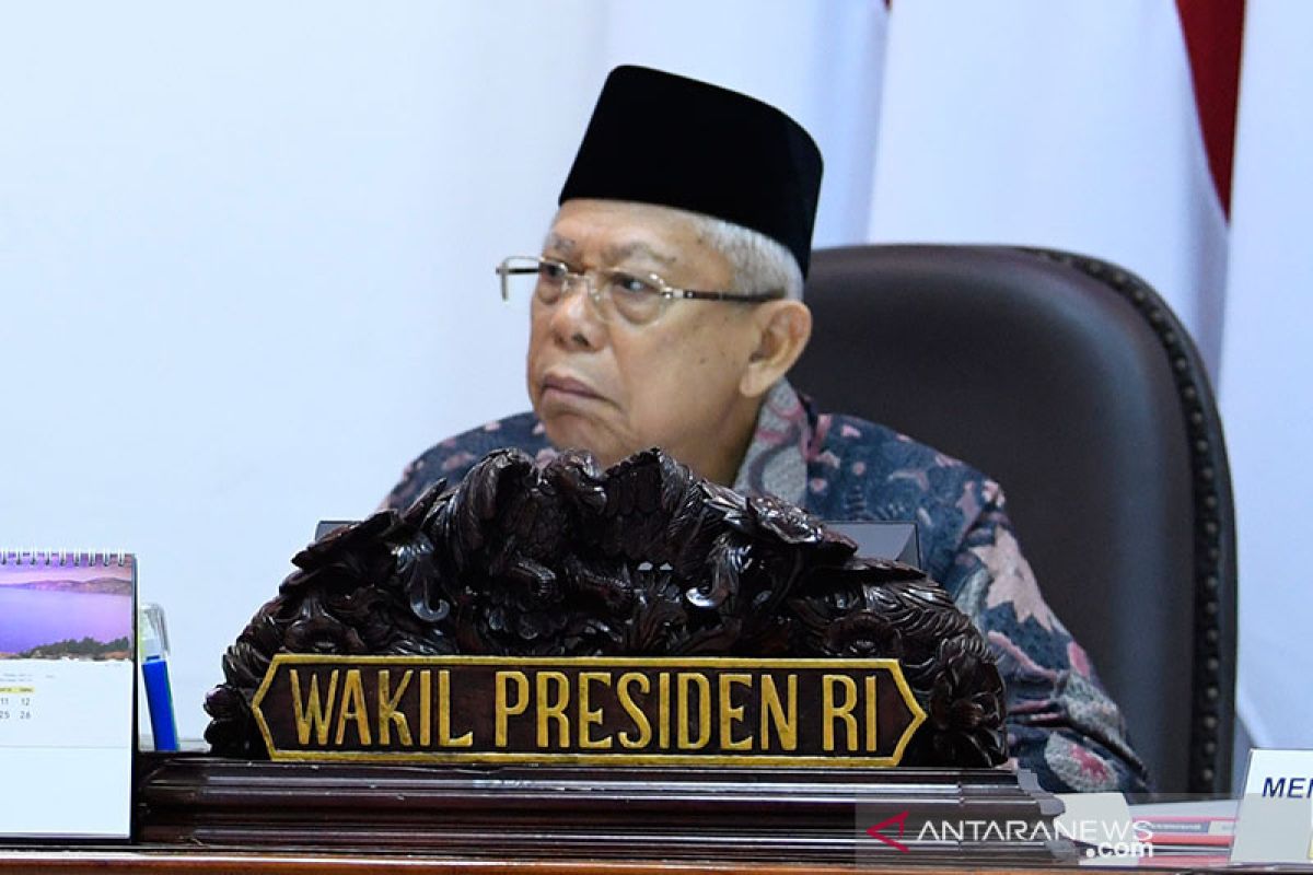 Wapres Ma'ruf Amin difokuskan urus SDM dan ekonomi syariah