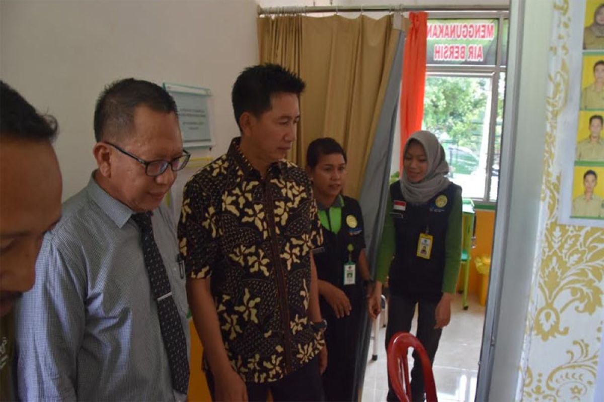 Nadalsyah tinjau Puskesmas Lahei II  menuju akreditasi paripurna