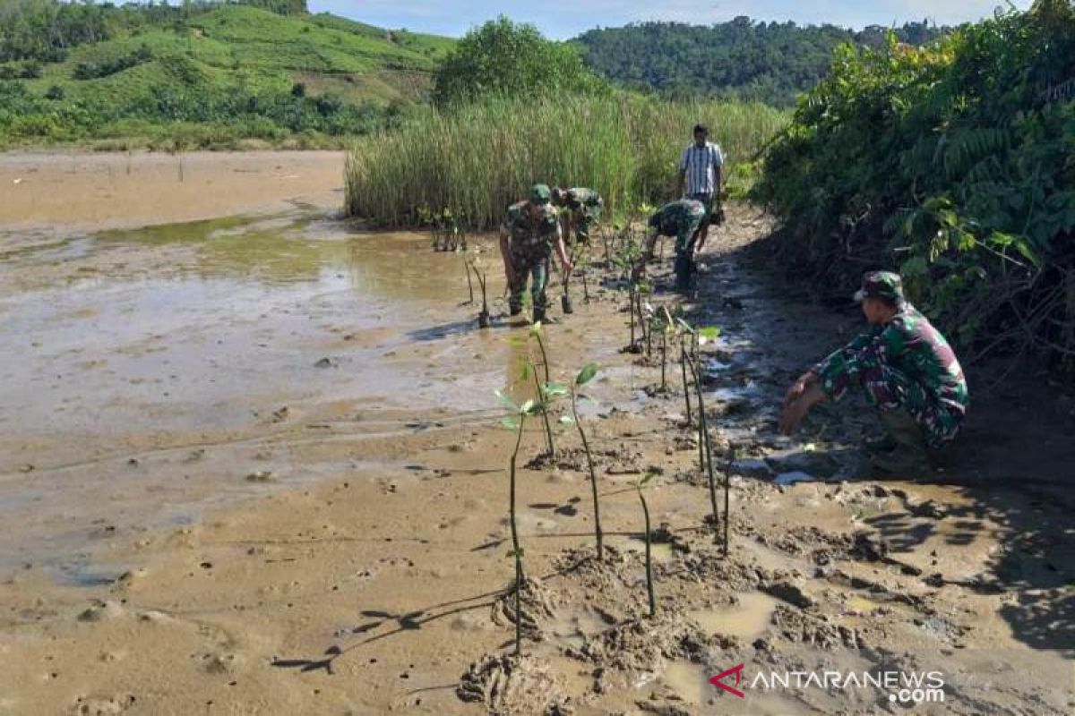 Lakukan penghijauan, Kodim 0114 Aceh Jaya kembali tanam ratusan pohon