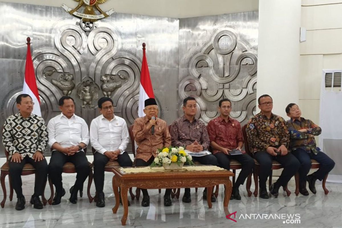 Ma'ruf ditugasi Jokowi urus pembangunan SDM dan ekonomi