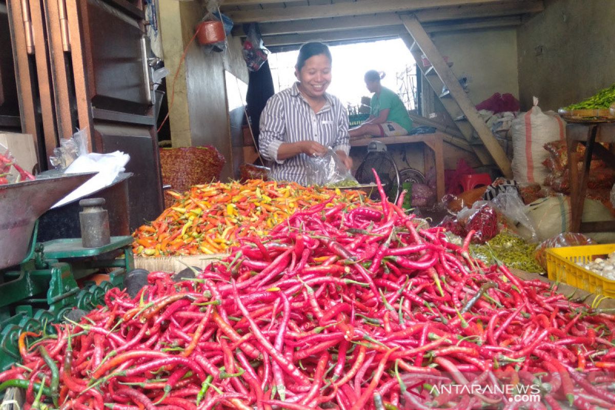 Penurunan harga cabai picu deflasi di Batam