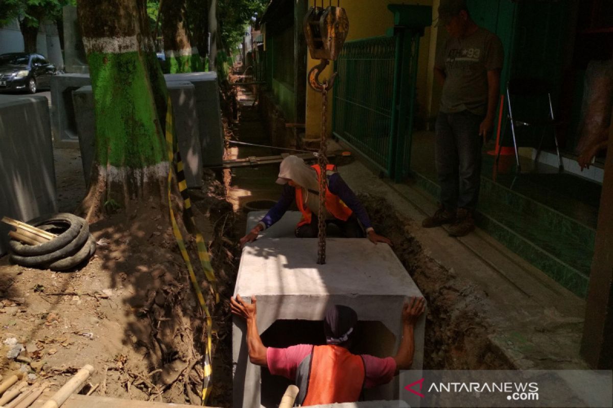 Pembangunan drainase di Kudus dikebut untuk antisipasi hujan