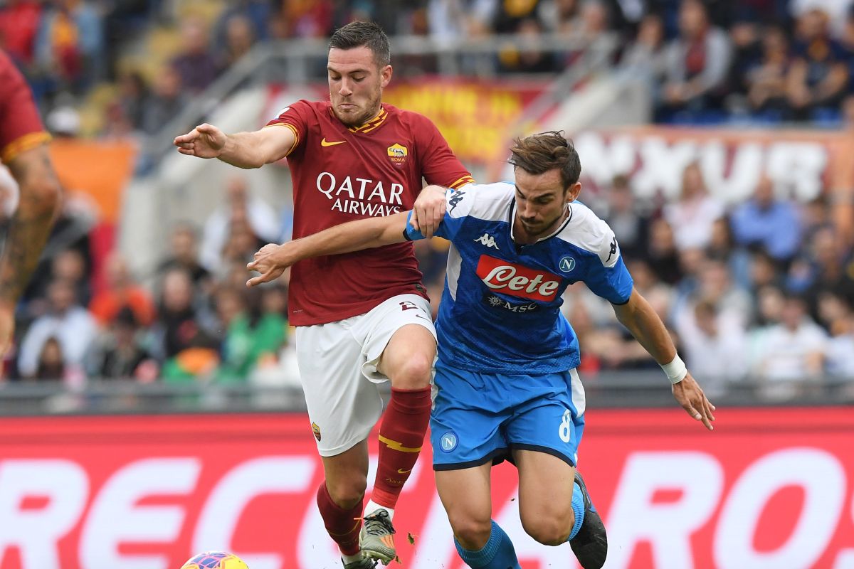 Liga Italia, Veretout bawa AS Roma menang 2-1 atas Napoli