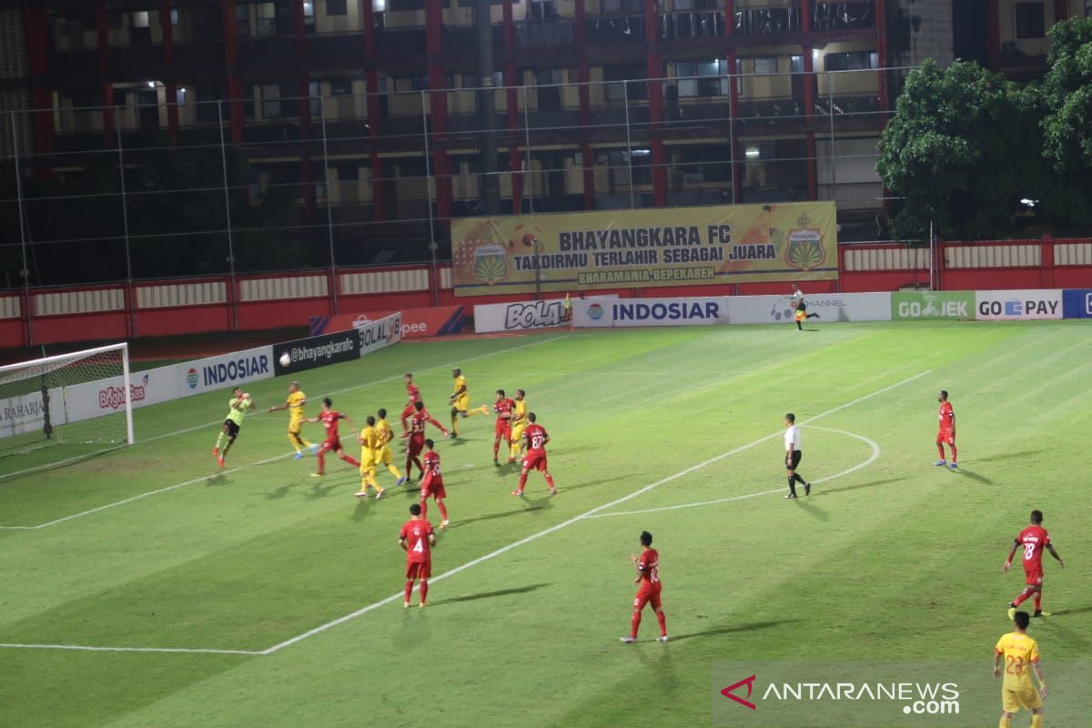 Semen Padang tahan Bhayangkara FC 2-2
