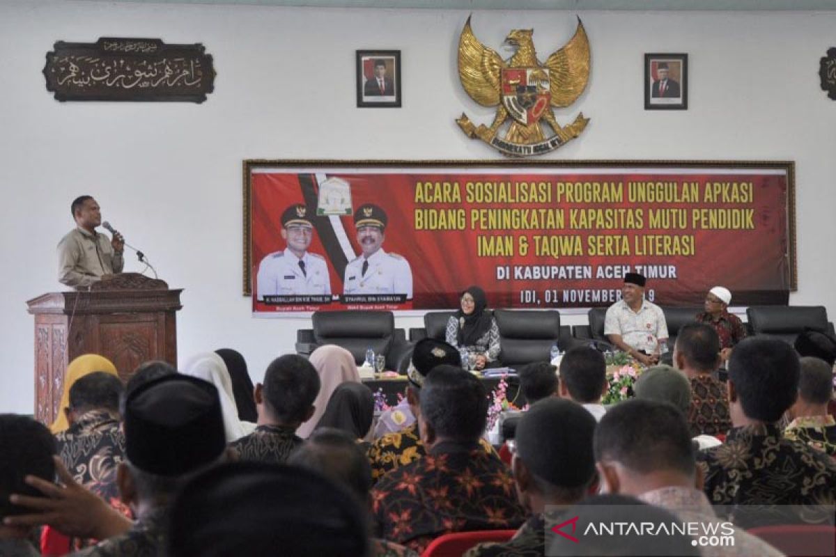 Bupati: tingkatkan kualitas mutu pendidikan di Aceh Timur