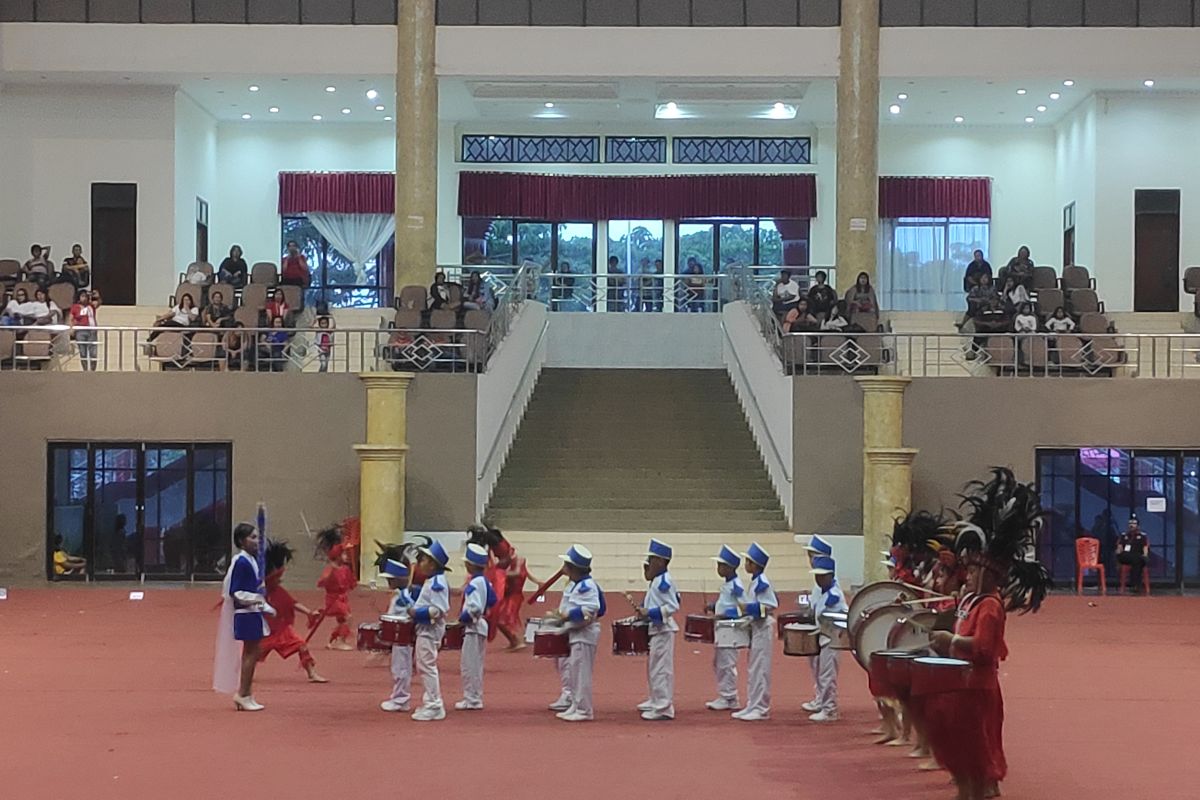 Lomba Marching Band Hari Jadi Minahasa