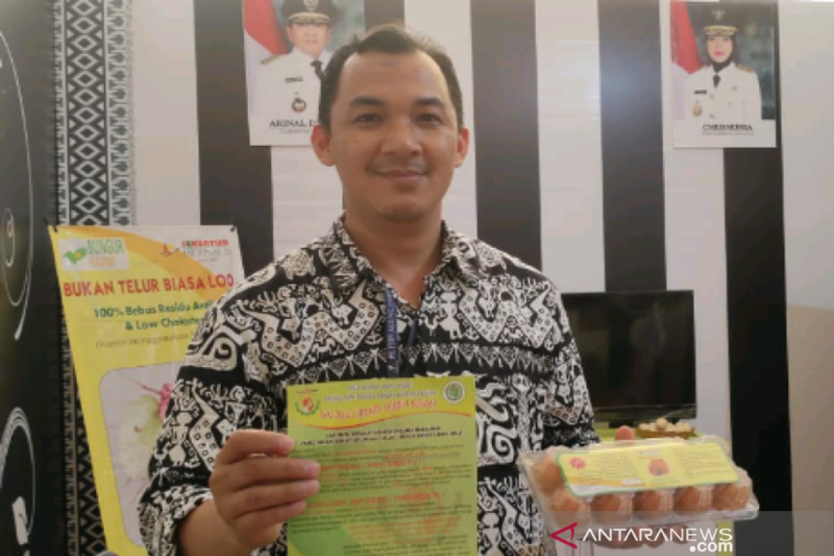 HPS di Sultra, Lampung pamerkan telur herbal kualitas organik