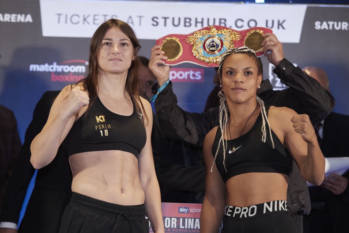 Usai tumbangkan Linardatou, Katie Taylor jadi juara dunia dua divisi