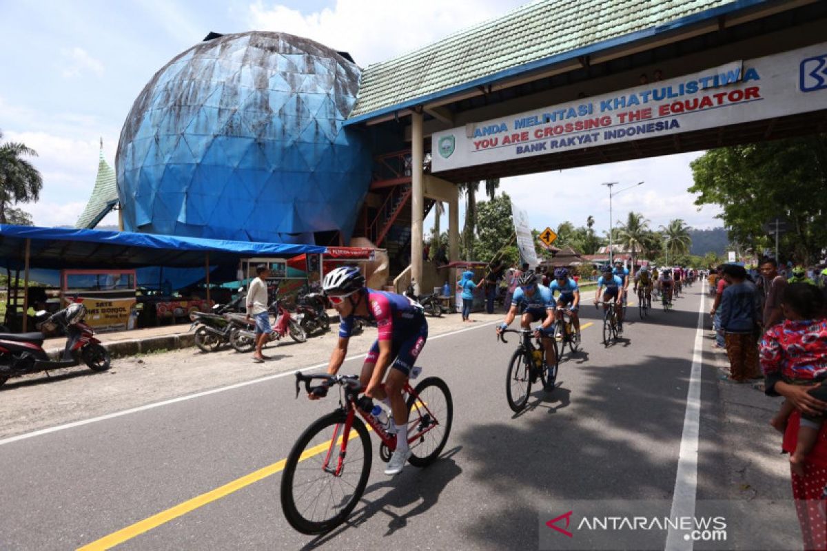 95 pebalap adu cepat di etape II Tour de Singkarak 2019