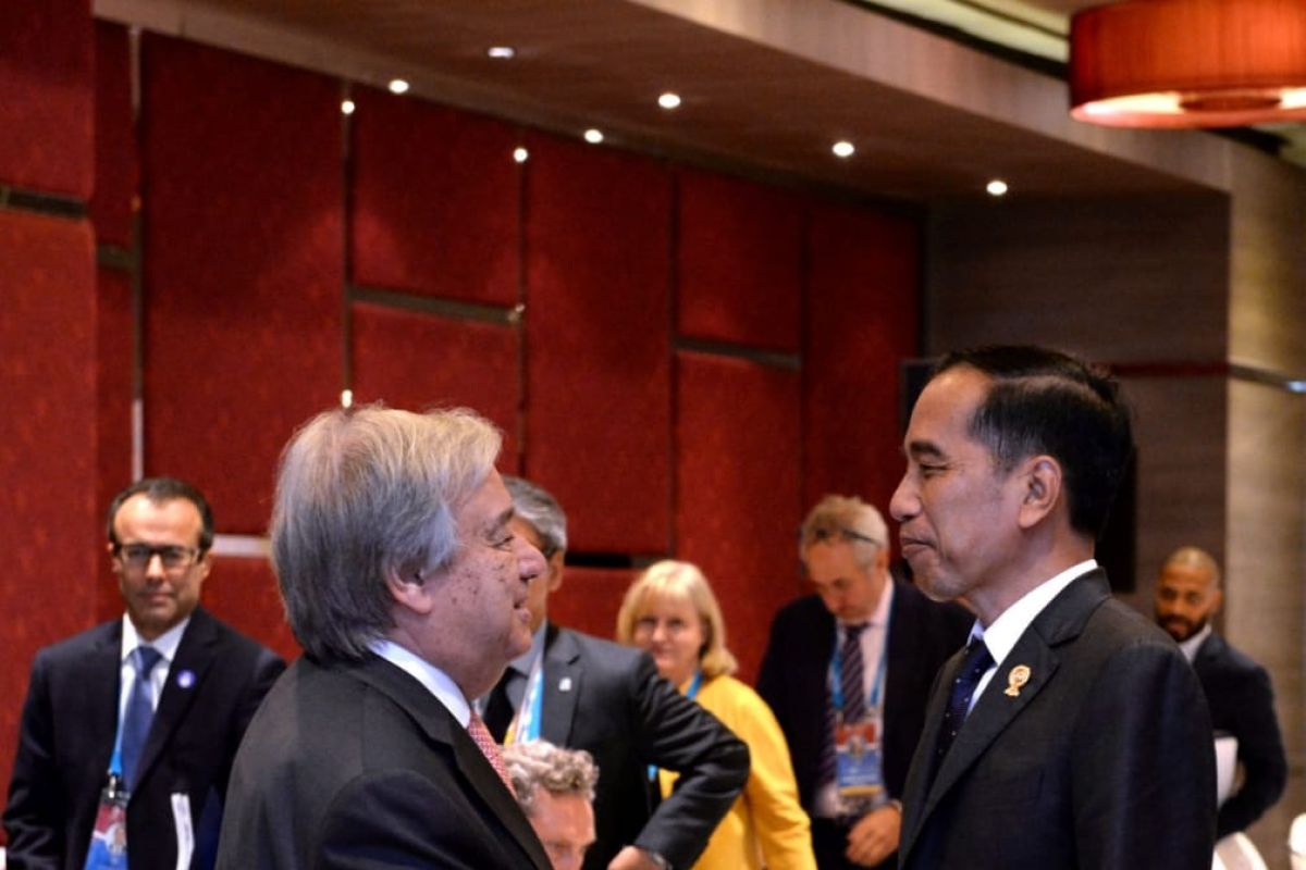 Jokowi attends opening ceremony of 35th ASEAN Summit in Bangkok