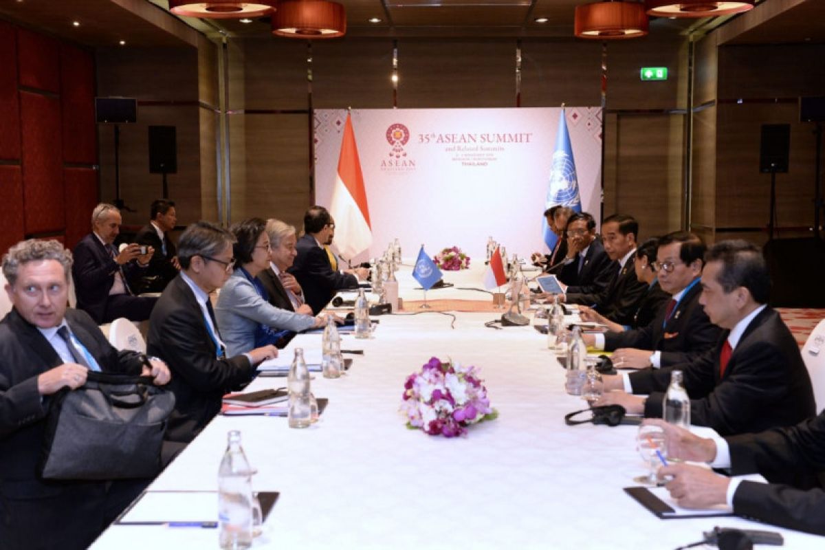 Presiden Jokowi ajak ASEAN implementasi konkret "outlook" tentang Indo-Pasifik