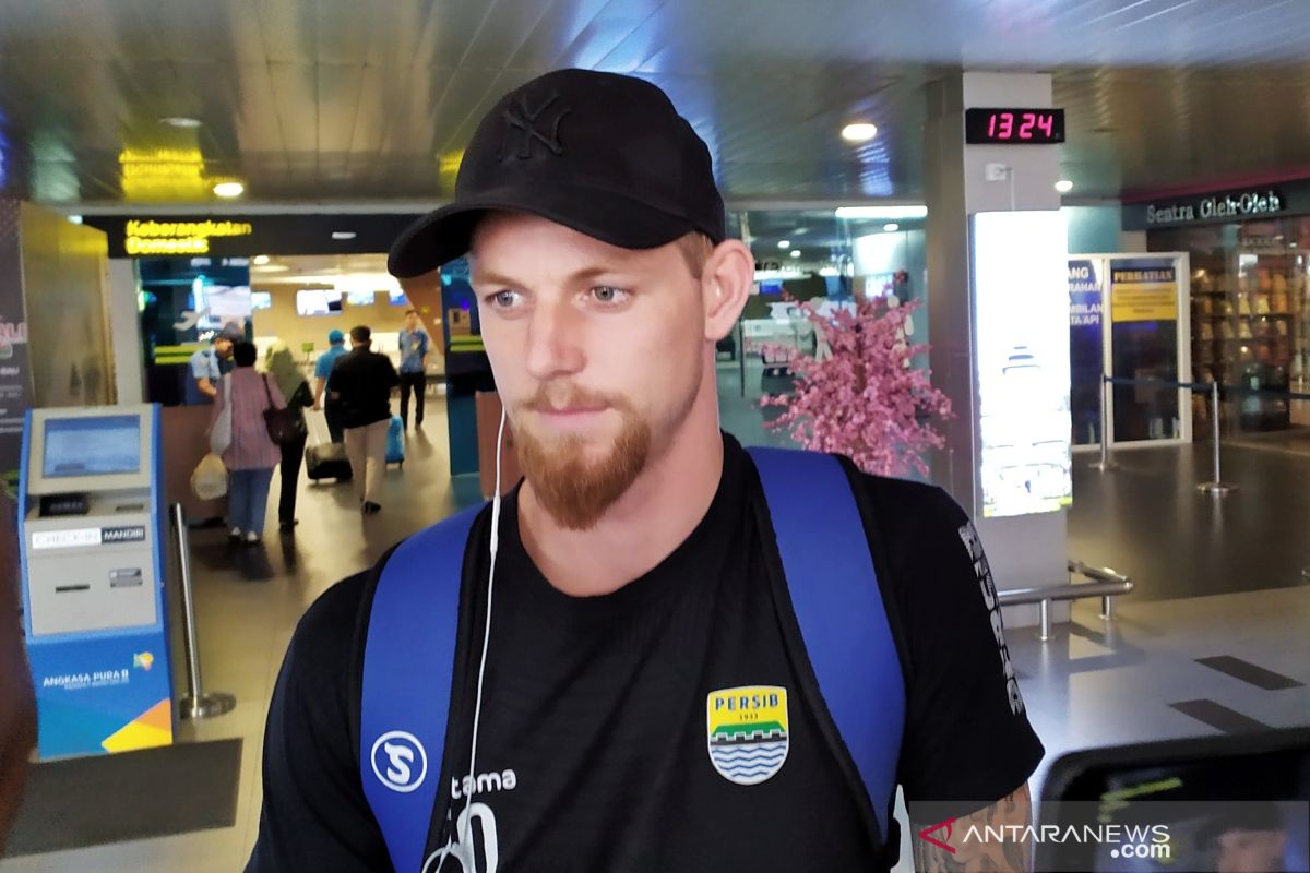 Mantan striker Persib Bandung Kevin Van Kippersluis