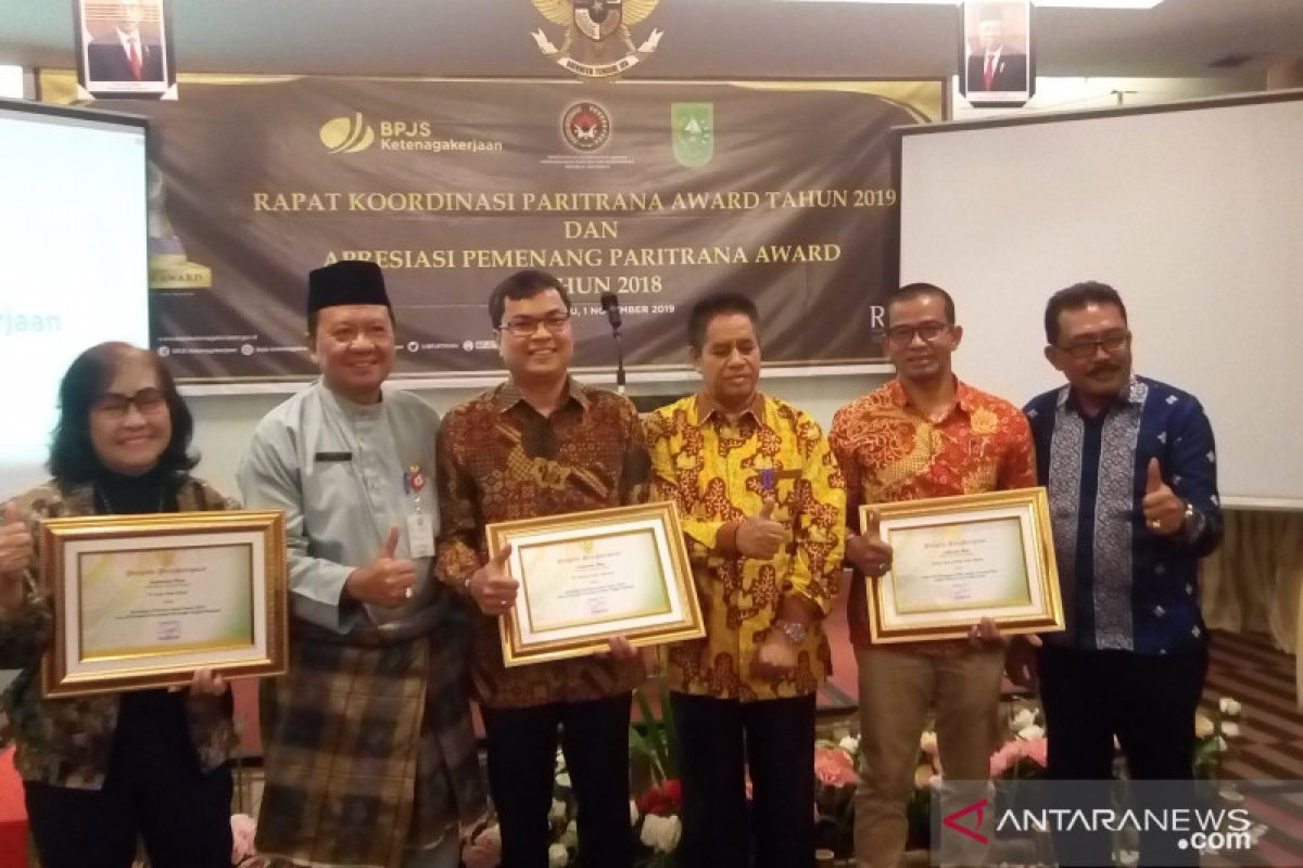 Pemprov Riau optimistis masuk lima besar penerima Paritrana