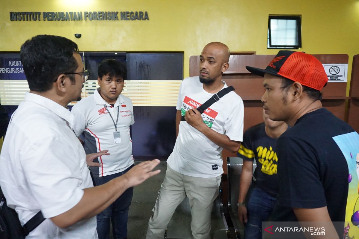 Jenazah pebalap Indonesia yang meninggal di Sepang selesai diotopsi