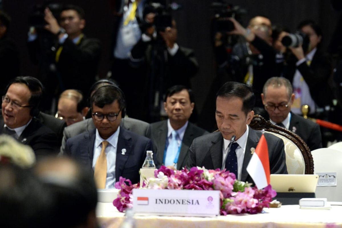 Jokowi dorong ASEAN tindaklanjuti kerja sama Indo-Pasifik