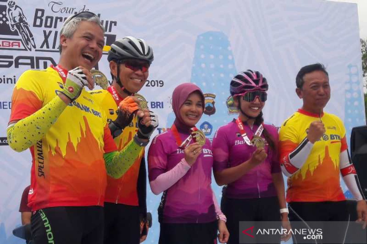 Ganjar berharap Tour de Borobudur 2019 bertaraf internasional