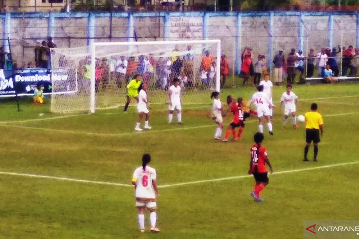 Tim Putri PSM kalah dari Persipura-Tolikara 3-0