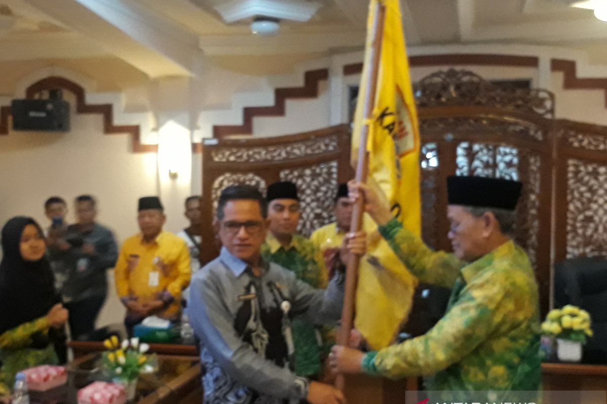 Seluruh kafila peserta MTQ XXXII 2019 tiba di Kotabaru