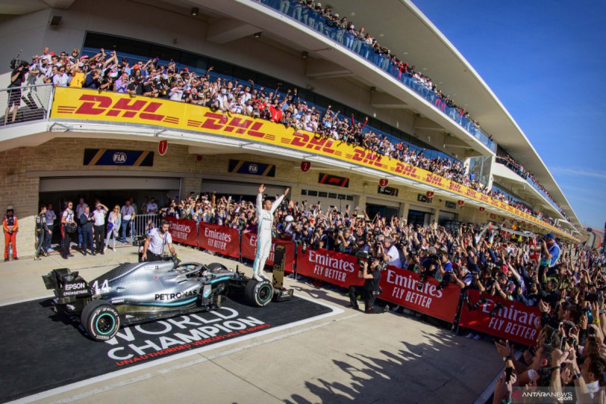 Berikut hasil GP Amerika Serikat, Hamilton pupuskan harapan Bottas